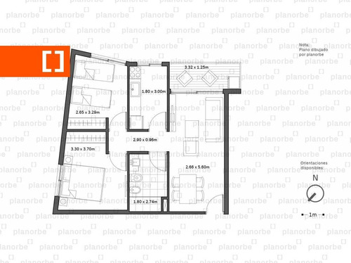 Venta De Apartamento Obra Construcción 2 Dormitorios En Bella Vista, Eminent Unidad 202