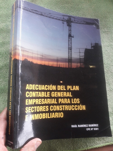 Libro Plan Contable Para Los Sectores Construcción Ramirez