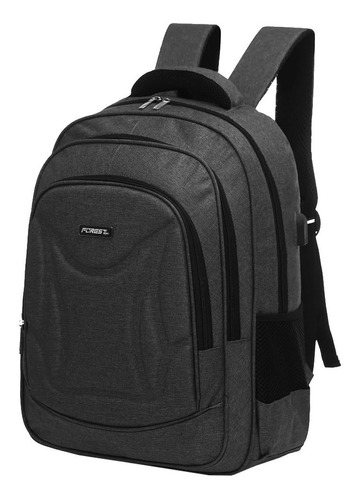 Mochila Porta Notebook 15.6 Urbana Unisex Puerto Usb 