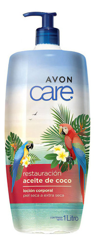  Locion Corporal Avon Care Aceite De Coco Edición Verano 1 Litro