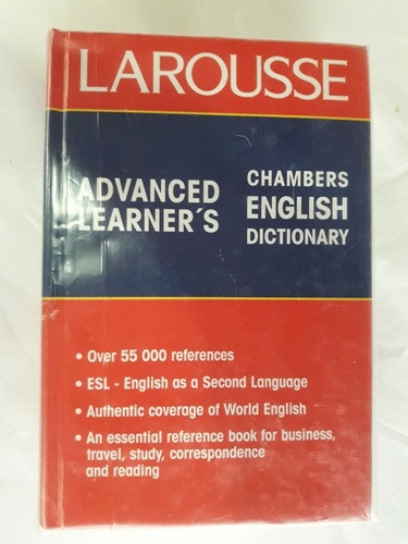 Diccionario Larousse Chambers. Advanced Learner's
