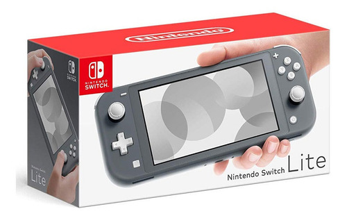 Nintendo Switch Lite Color Gris Consola Portatil De Juegos