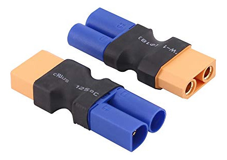 Pack 2 Adaptadores Ec5 A Xt90 Para Conexiones Eficientes