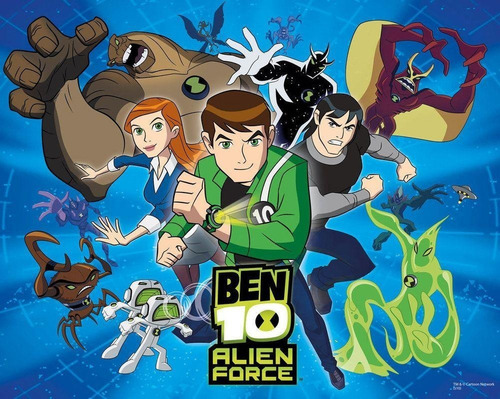 Ben 10 Força Alienígena Completo Dublado + O Filme Em Dvd (Usado)