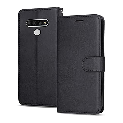 Funda Para LG Stylo 6 Negro Pu Leather-021