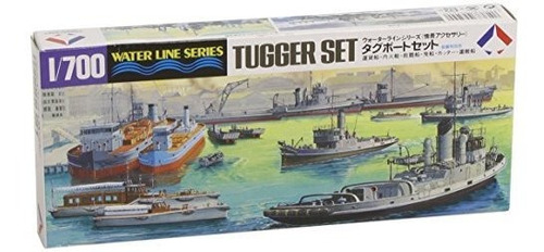 Hasegawa Hwl509 1: 700 Scale Tugger Set Model Kit