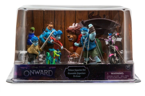 Set Figuras Onward - Pixar Disney Store 8 Figuras