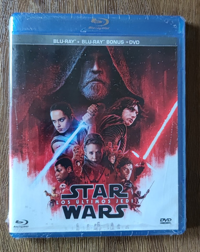 Star Wars Episodio Viii Los Últimos Jedi Edición De 3 Discos