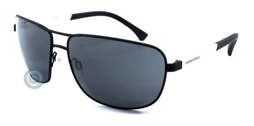 Gafas Lentes De Sol Emporio Armani Ea2033 3094 Black Rubber