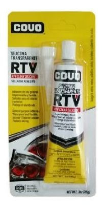 Silicon Transparente Covo Rtv  85gramos 