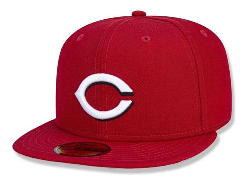 Boné Cincinnati Reds 5950 Game Cap Fechado Vermelho New Era