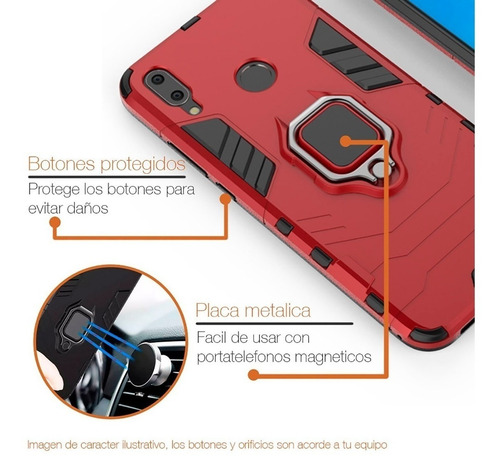 Funda Para Huawei P Smart Z O Y9 Prime Uso Rudo