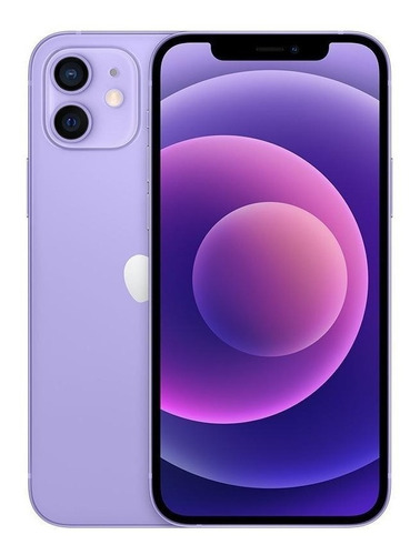 Apple iPhone 12 (64 Gb) - Morado Desbloqueado Liberado Para Cualquier Compañia Grado A (Reacondicionado)