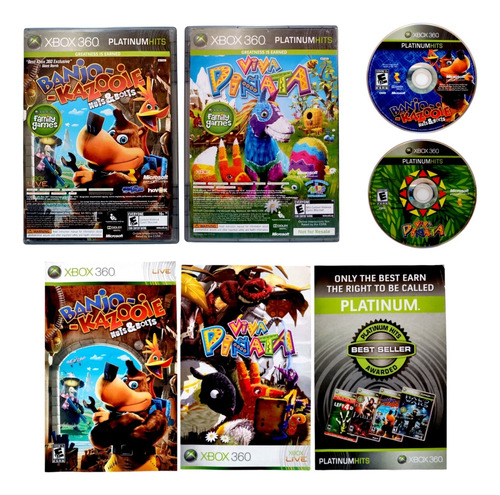 Banjo Kazooie Nuts & Bolts + Viva Piñata Xbox 360 En Español (Reacondicionado)