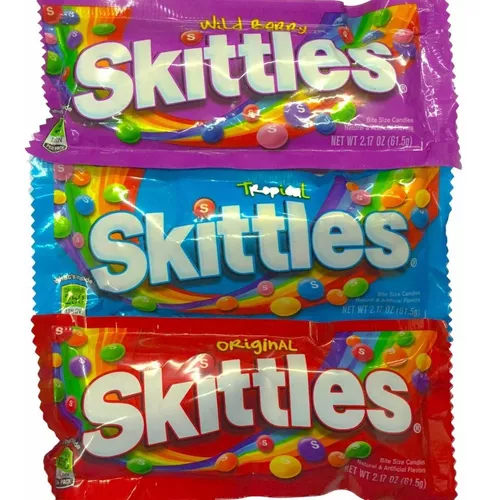 4 Paquetes Skittles Oferta Al Mejor Precio En La Golosineria