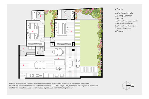 Oportunidad:moderno, Luminoso,seminuevo Con Patio Y 2 Suites