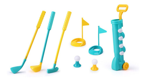 Juego De Golf Para Niños Divertidos Juego De Palos De Golf