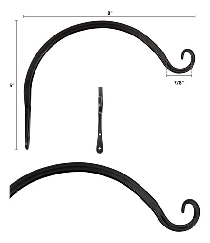 Soporte Para Plantas Colgantes De 8 Pulgadas Para Colgar En