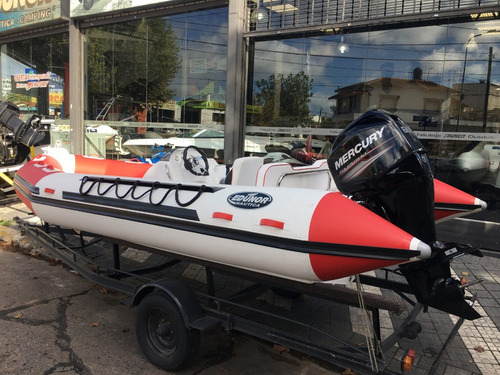 Semirrigido Edunor 520 Con Mercury 60 4t Ct (pata 90 Hp)