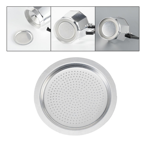 6 Stovetop Espresso Maker Filtro Para 6cmx5.3cmx0.3cm