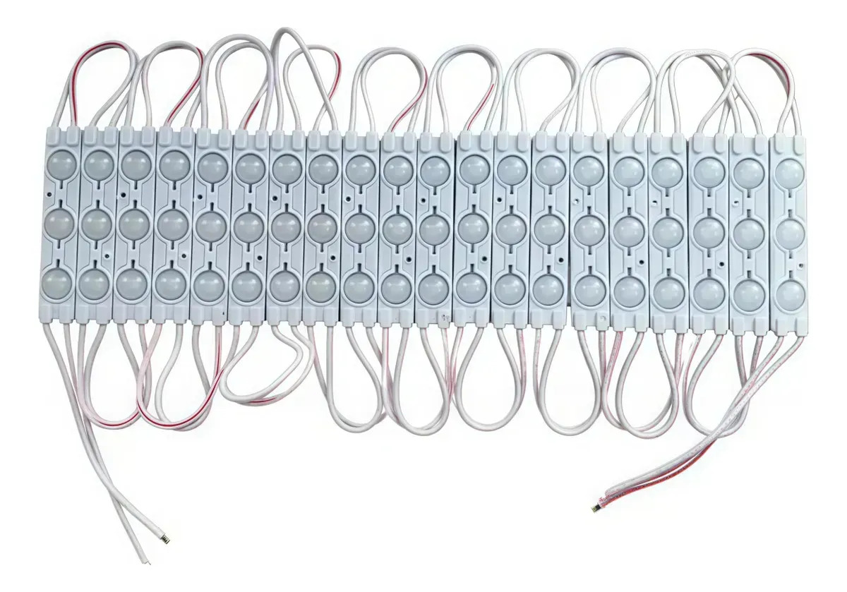 Vavichica Paquete De 100 Módulos 2385 De 3 Led Smd Blanco Frío