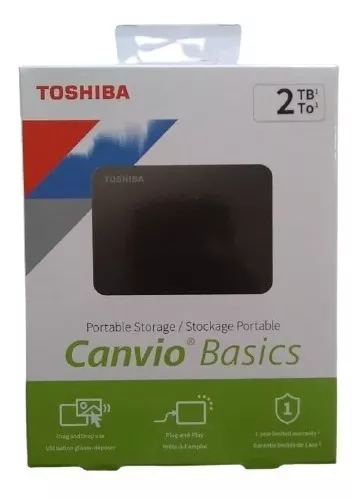 Disco Duro Externo Toshiba 2tb Usado