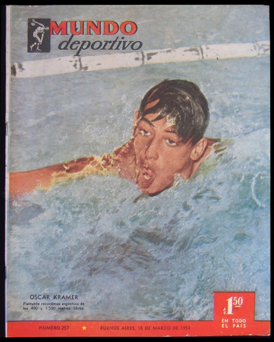 Revista Mundo Deportivo. Oscar Kramer. Nº 257. 39297