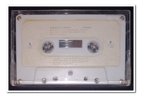 Cassette Joan Manuel Serrat