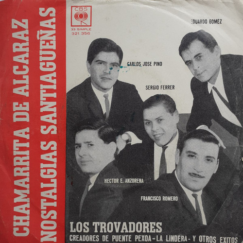 Vinilo Simple - Los Trovadores (nostalgias Santiagueñas)