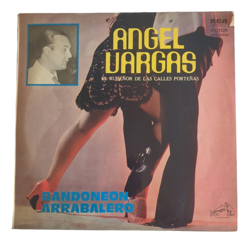 Vinilo Ángel Vargas Bandoneón Arrabalero Supercultura 