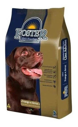 Ração Foster High Premium Arroz Frango 10,1 Kg Cães