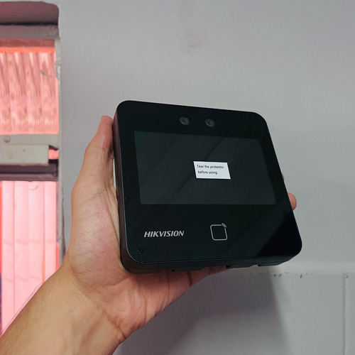 Leitor Facial Digital Hikvision Ds-k1t343mwx Wi-fi Terminal