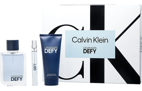 Eau De Toilette Defy De Calvin Klein Para Hombre, De Tres Pi