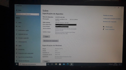 Pc Computador Hp Compaq 8100 Elite Sff + Monitor Hp 20