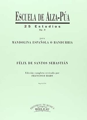 25 Estudios Para Mandolina Española O Bandurria - Santos...