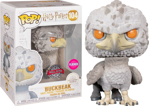 Funko Pop! Harry Potter - Buckbeak 104 - Flocked Exclusivo