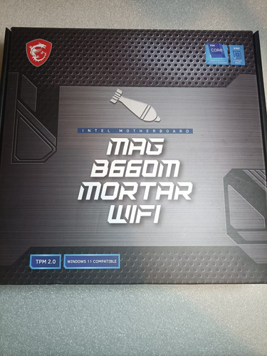 Tarjeta Madre Msi Mag B660m Mortar Wifi Ddr5 12va 13va 14va (Usado)