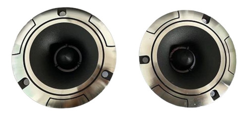 Juego De Tweeter Aluminio  20w Rms Iman 70mm 