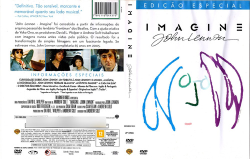 F John Lennon  Imagine The Movie Dvd Ricewithduck