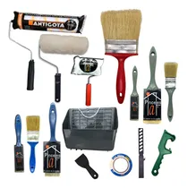 Comprar Combo Pintor Profesional - Pinceles - Rodillos - Accesorios