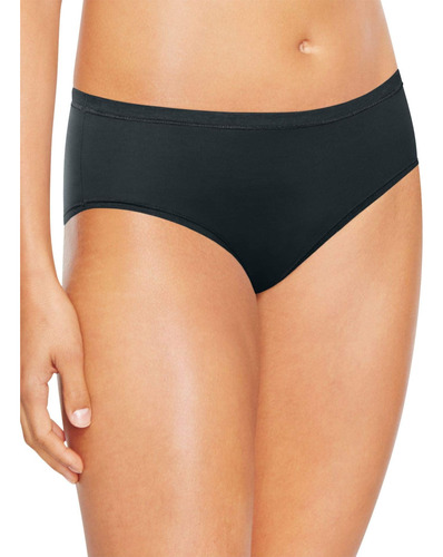Hanes Comfort Soft Hipster Panty Para Mujer, Paquete De 4, 4