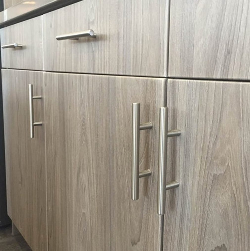 Puxador Haste 100mm Aço Inox P/ Gavetas Portas De Móveis