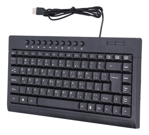 Computadora Portátil De Escritorio Usb De 87 Teclas Con Tecl
