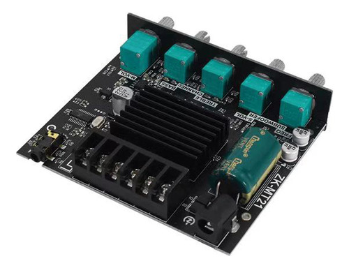 Mt21 Módulo Amplificador Potente De Audio De 2.1 Canales Bt