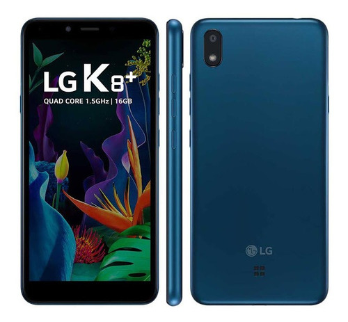 Celular Smartphone K8+ Plus LG Lmx120bmw 16gb Quad Core Azul