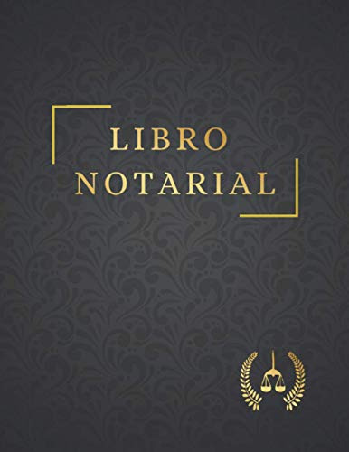 Libro : Libro Notarial Lleva Un Registro Y Seguimiento...