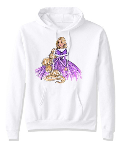 Sudadera Gorro Rapunzel Enredados Pascal Disney Princesa