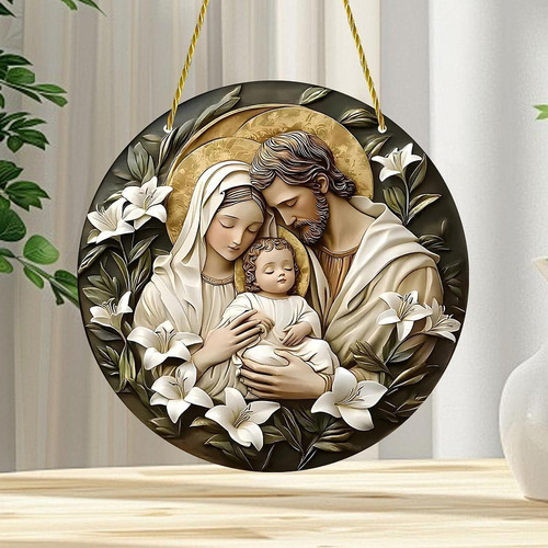 Adorno Navideño Para Colgar En La Pared Colgante Navideño
