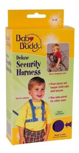 Arnés De Seguridad Baby Buddy Deluxe, Azul Marino