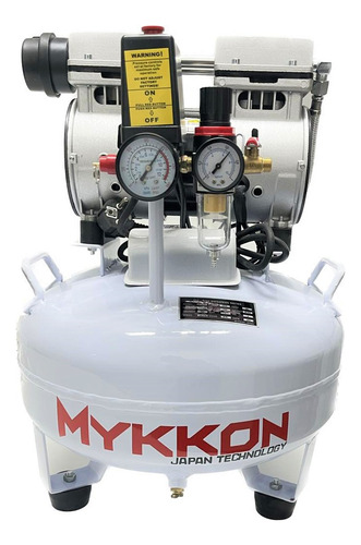 Compresor Dental Silencioso, 1,5 Hp 25 Litros Mykkon Japon 